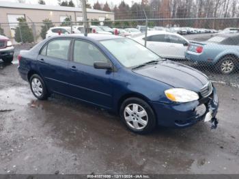  Salvage Toyota Corolla