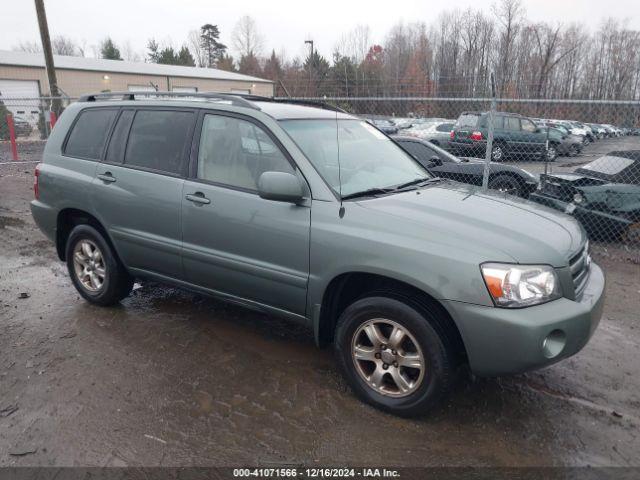  Salvage Toyota Highlander