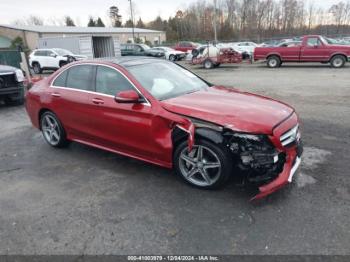  Salvage Mercedes-Benz C-Class