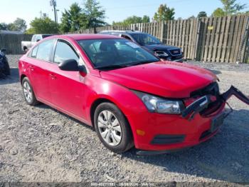  Salvage Chevrolet Cruze