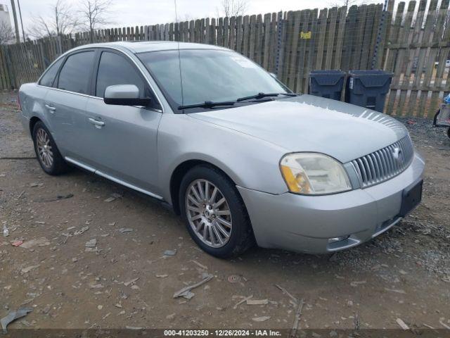  Salvage Mercury Montego