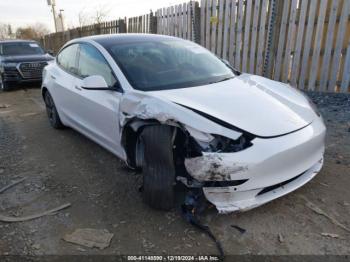  Salvage Tesla Model 3