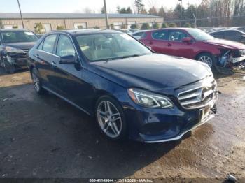  Salvage Mercedes-Benz E-Class