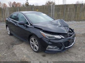  Salvage Chevrolet Cruze