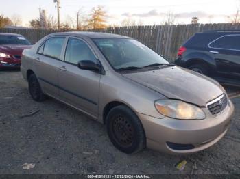  Salvage Toyota Corolla