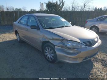  Salvage Toyota Camry