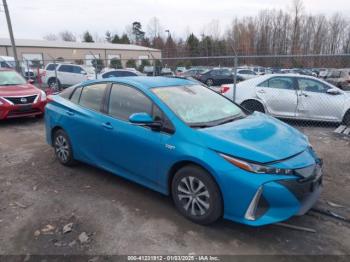  Salvage Toyota Prius Prime