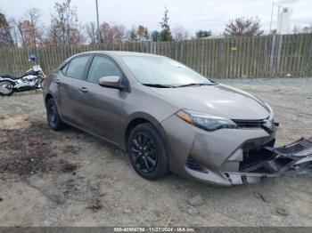  Salvage Toyota Corolla