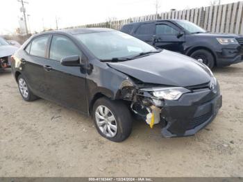  Salvage Toyota Corolla