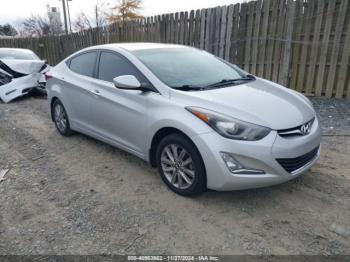  Salvage Hyundai ELANTRA