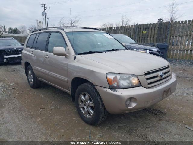  Salvage Toyota Highlander