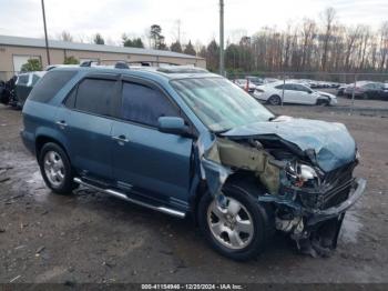  Salvage Acura MDX