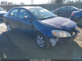  Salvage Toyota Corolla