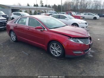  Salvage Lincoln MKZ