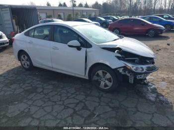  Salvage Chevrolet Cruze