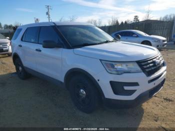  Salvage Ford Police Interceptor