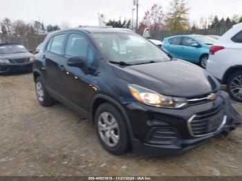  Salvage Chevrolet Trax