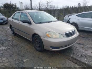  Salvage Toyota Corolla