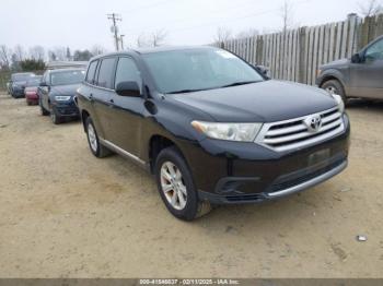  Salvage Toyota Highlander