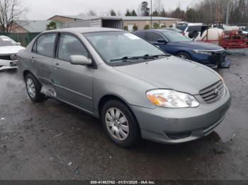  Salvage Toyota Corolla