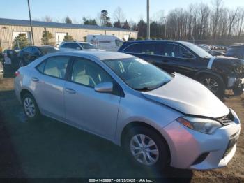  Salvage Toyota Corolla