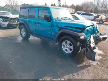  Salvage Jeep Wrangler