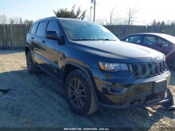  Salvage Jeep Grand Cherokee