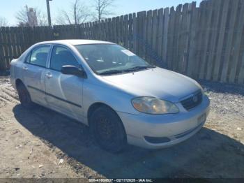  Salvage Toyota Corolla