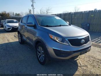  Salvage Kia Sportage