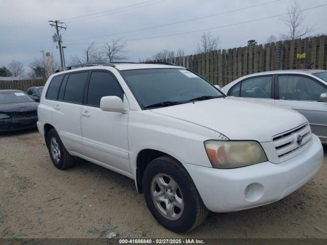  Salvage Toyota Highlander