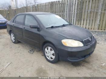  Salvage Toyota Corolla