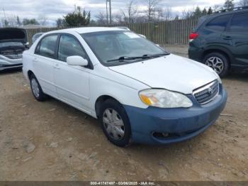  Salvage Toyota Corolla