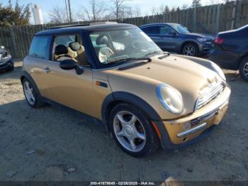  Salvage MINI Cooper