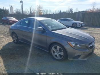  Salvage Mercedes-Benz Cla-class