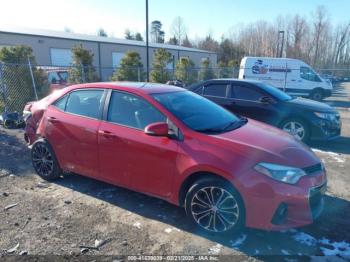  Salvage Toyota Corolla