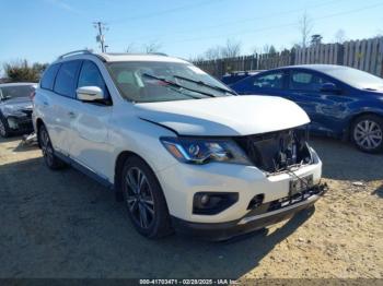  Salvage Nissan Pathfinder