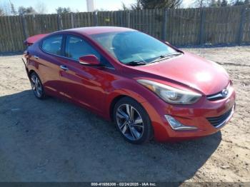  Salvage Hyundai ELANTRA