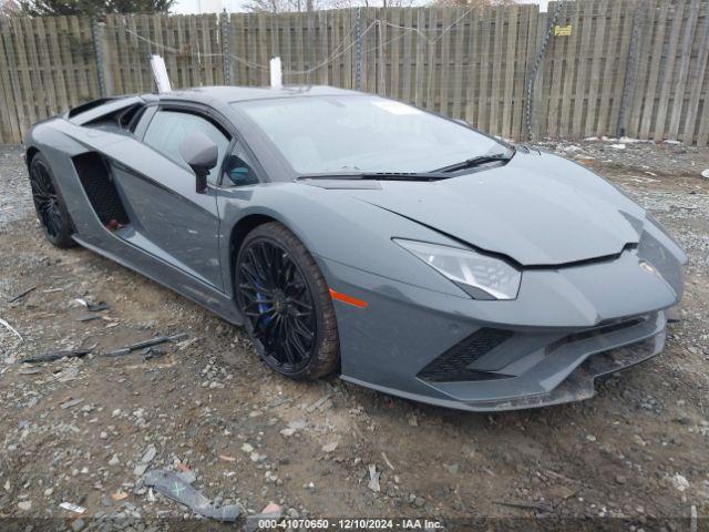  Salvage Lamborghini Aventador S