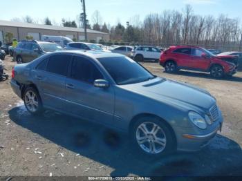  Salvage Mercedes-Benz E-Class