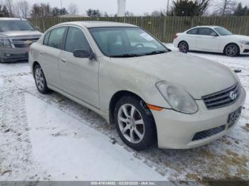  Salvage INFINITI G35x