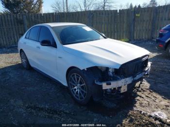  Salvage Mercedes-Benz C-Class