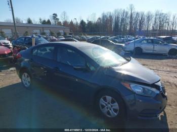  Salvage Kia Forte