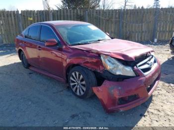  Salvage Subaru Legacy