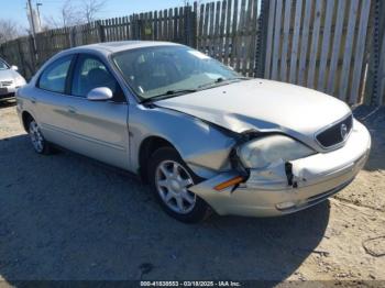  Salvage Mercury Sable