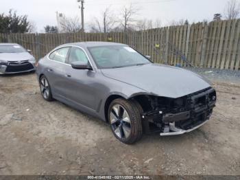  Salvage BMW i4