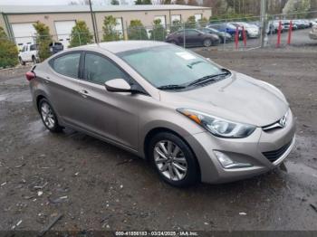  Salvage Hyundai ELANTRA