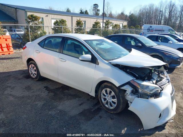  Salvage Toyota Corolla