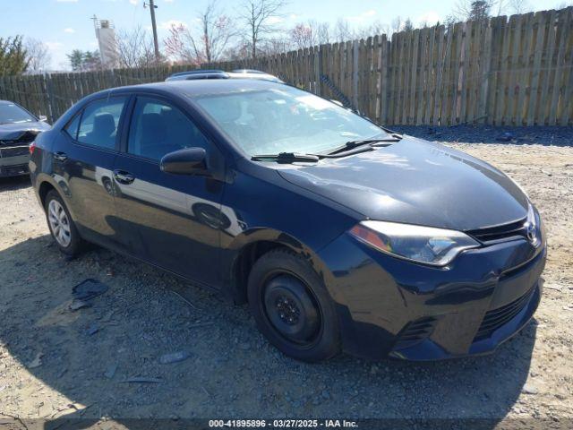  Salvage Toyota Corolla