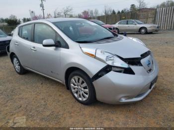  Salvage Nissan LEAF
