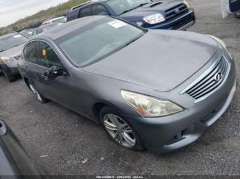  Salvage INFINITI G37x